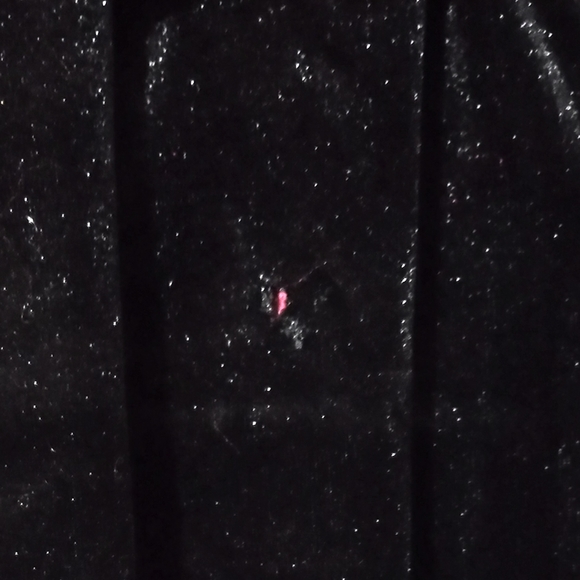 Black and red velvet robe - Picture 8 of 8